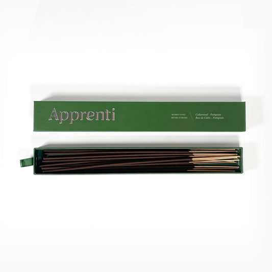 Cedarwood / Petitgrain Incense - Apprenti