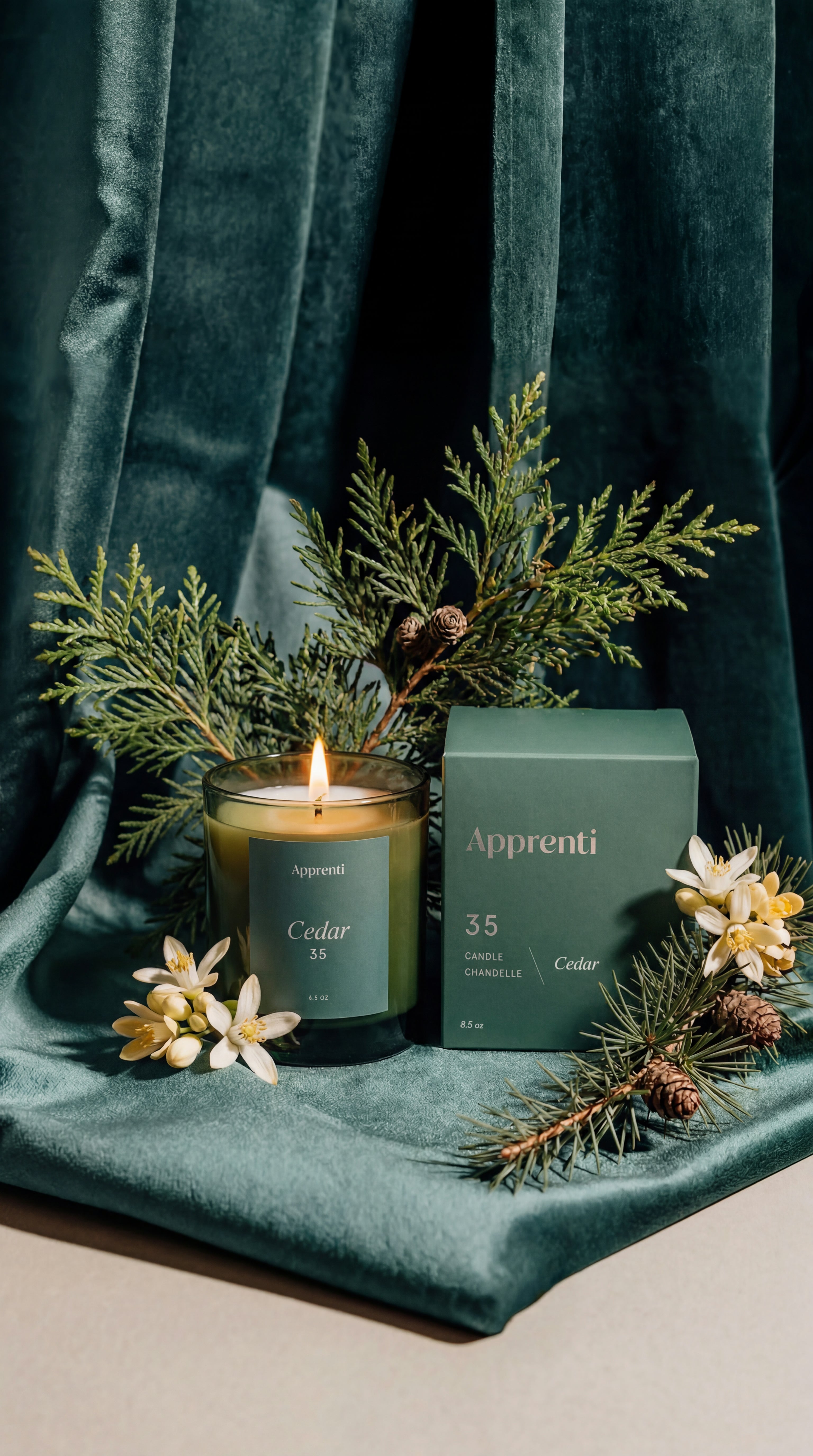Cedar 35 Candle