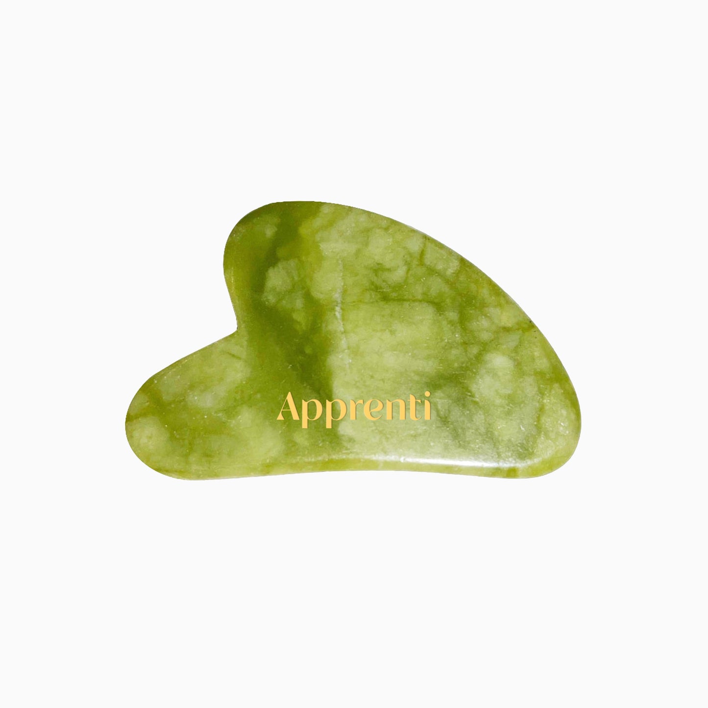 Gua Sha en pierre naturelle – Jade Néphrite