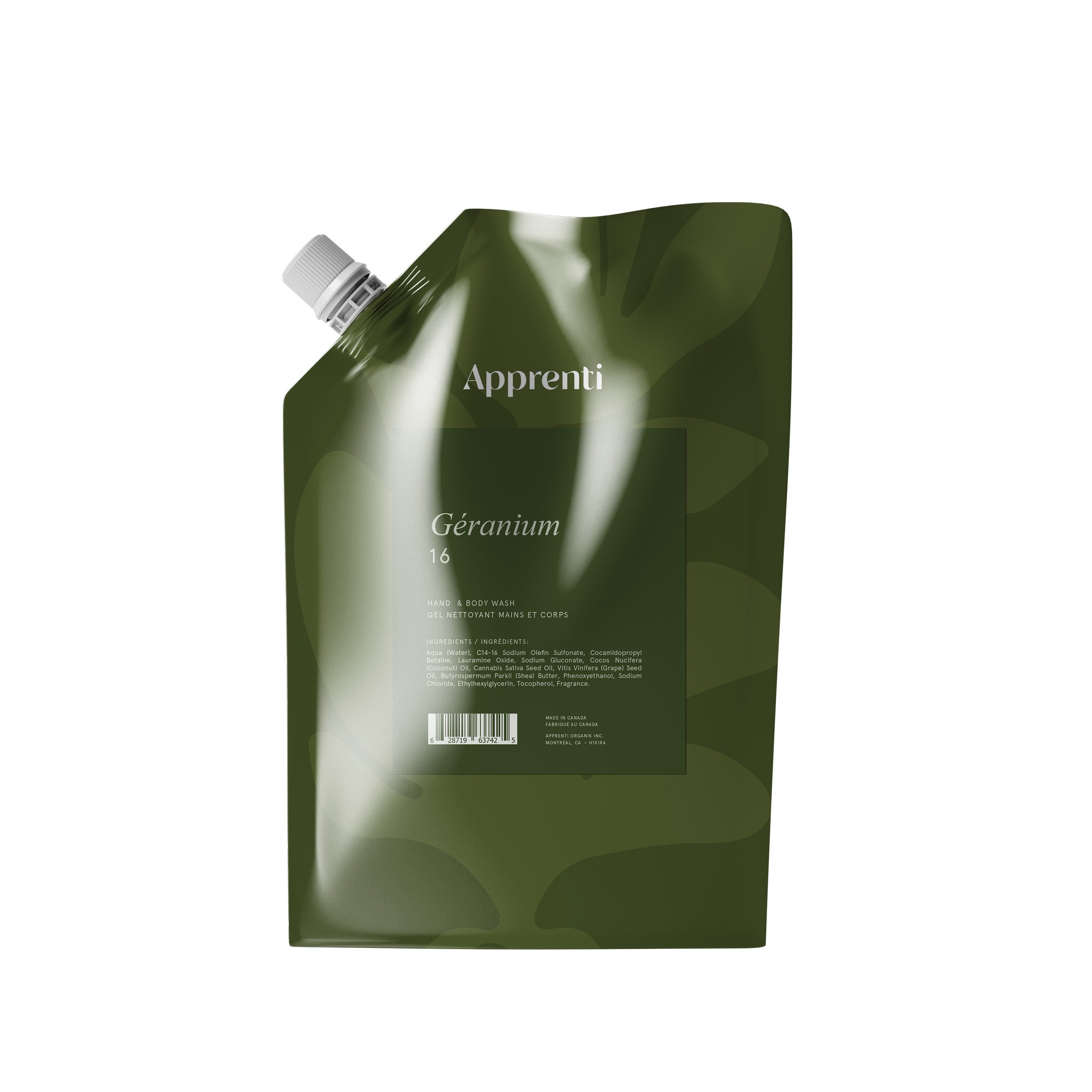 Gel Nettoyant Géranium 16