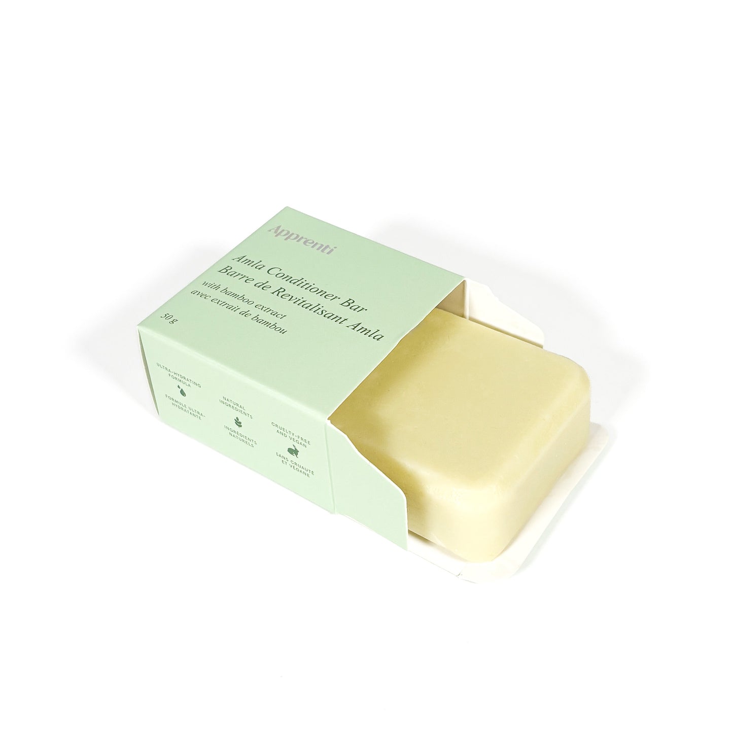 Amla Conditioner Bar – With Bamboo Extract - Apprenti