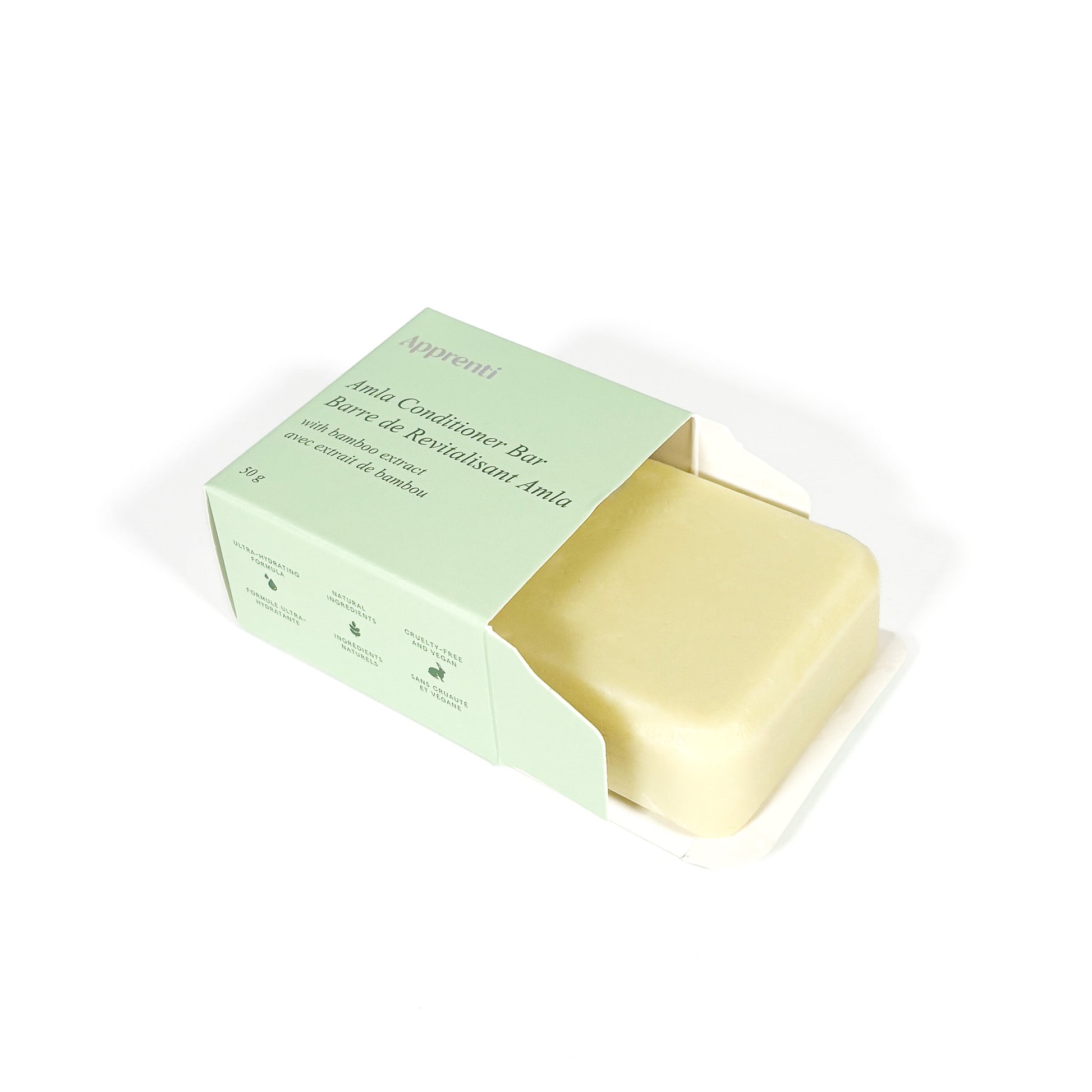 Amla Conditioner Bar – With Bamboo Extract - Apprenti