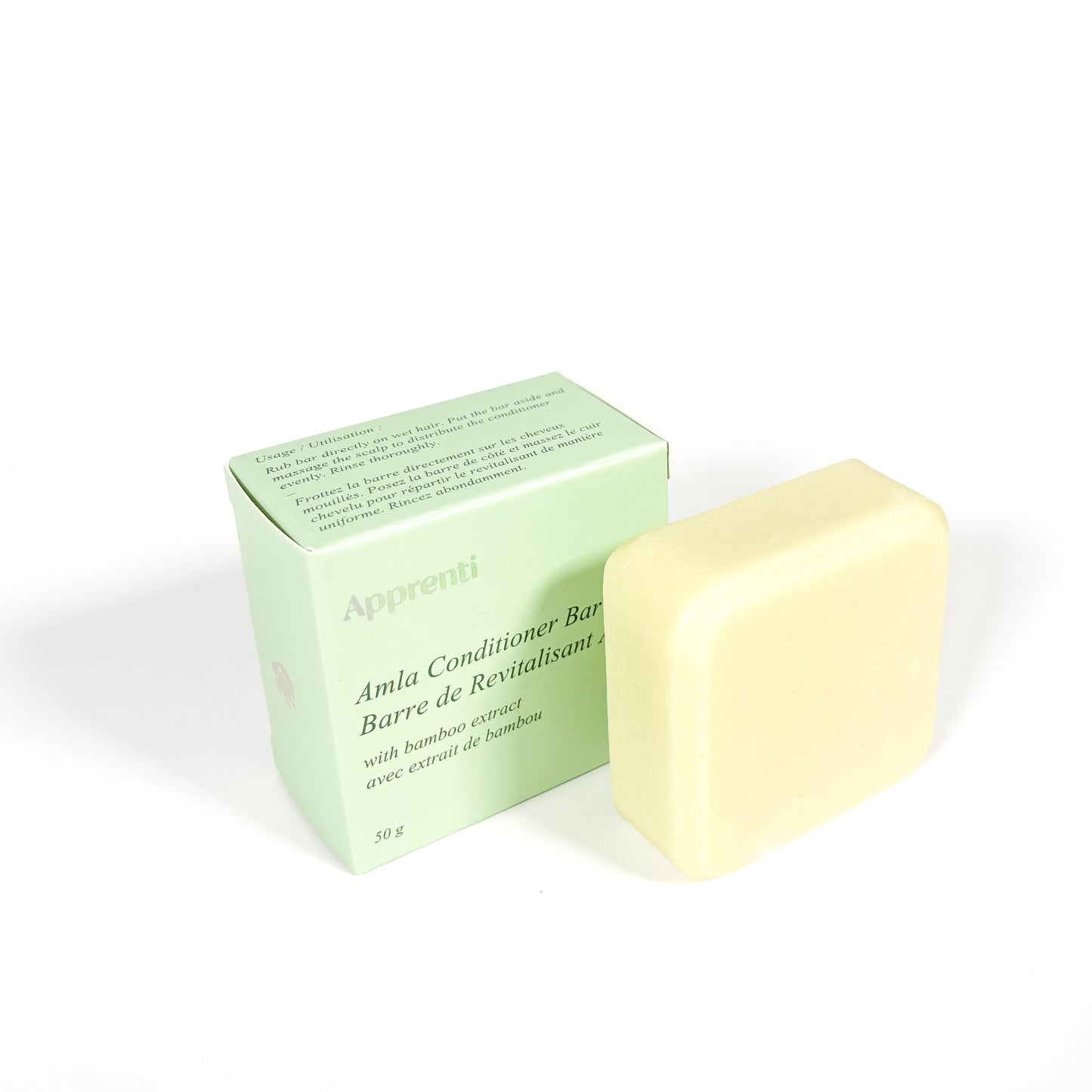 Amla Conditioner Bar – With Bamboo Extract - Apprenti