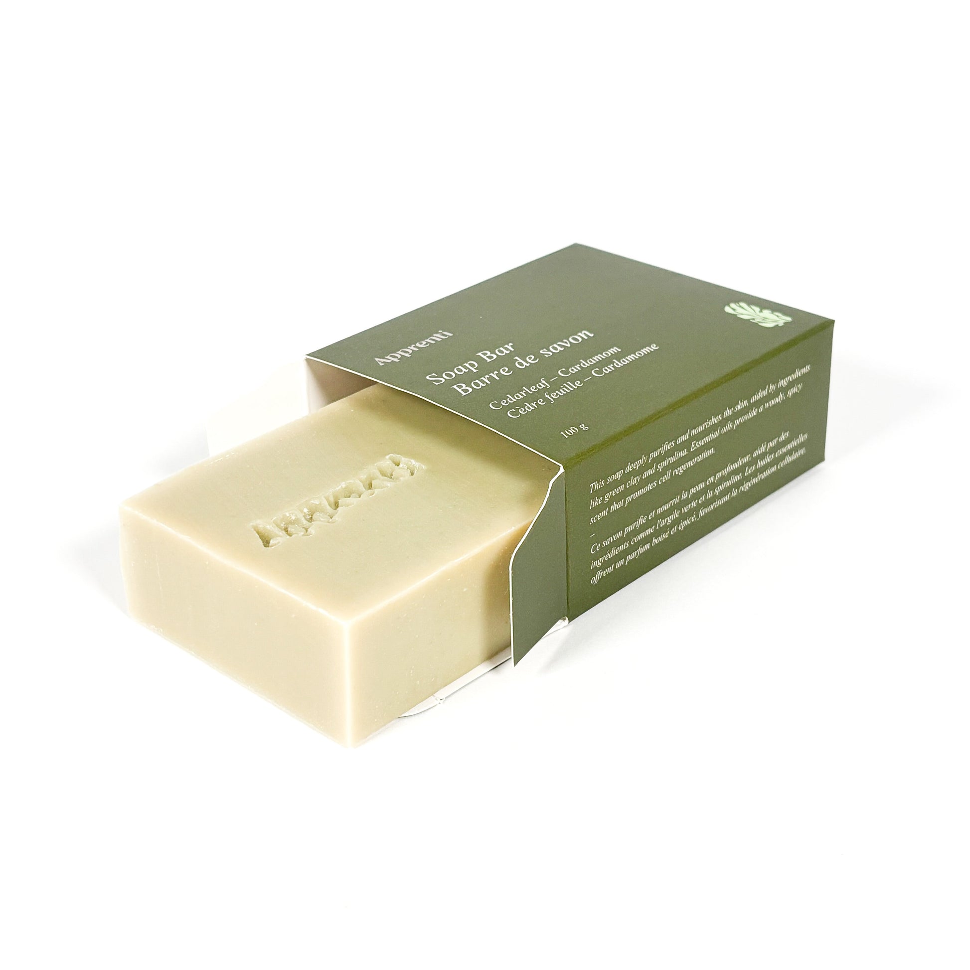 Cedarleaf & Cardamom Soap - Apprenti