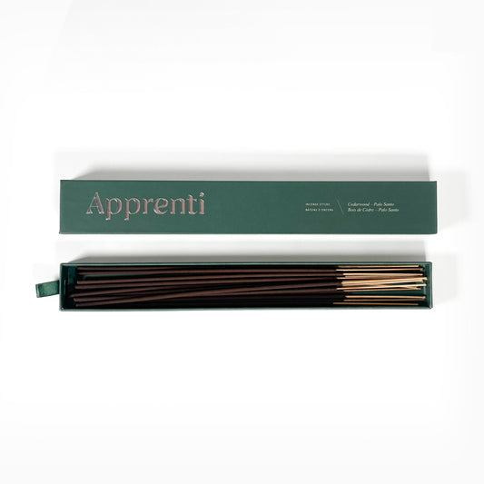 Cedarwood & Palo Santo Incense - Apprenti