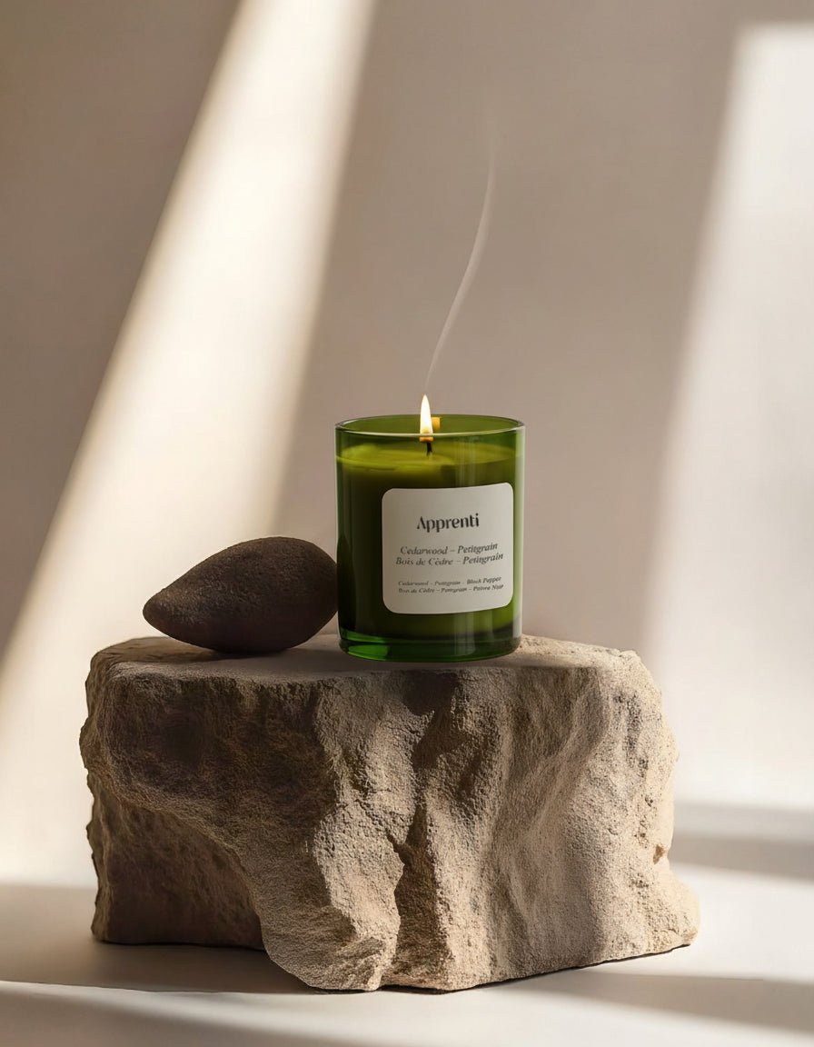 Cedarwood / Petitgrain Candle - Apprenti