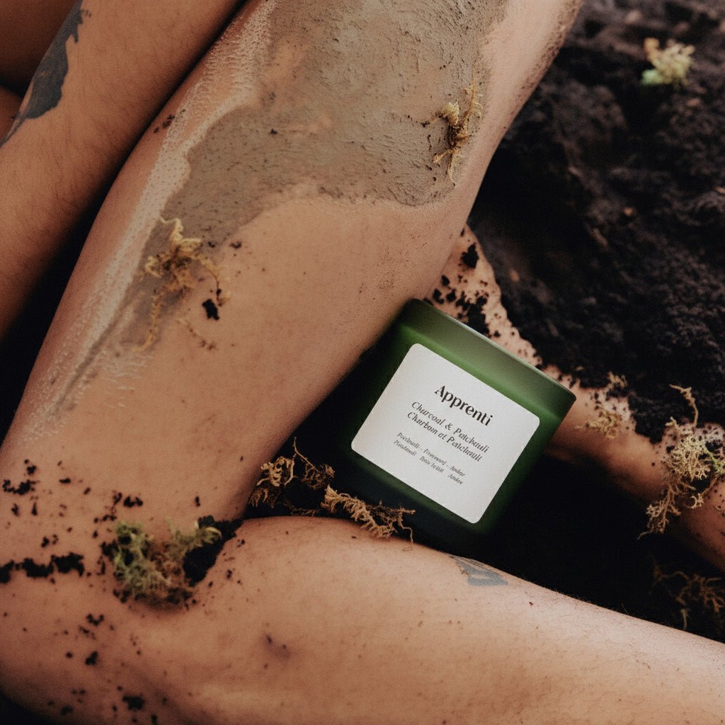 Charcoal & Patchouli Candle - Apprenti
