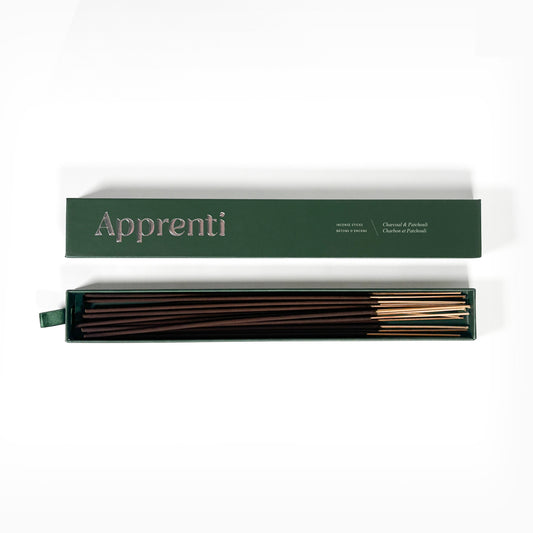Charcoal & Patchouli Incense - Apprenti