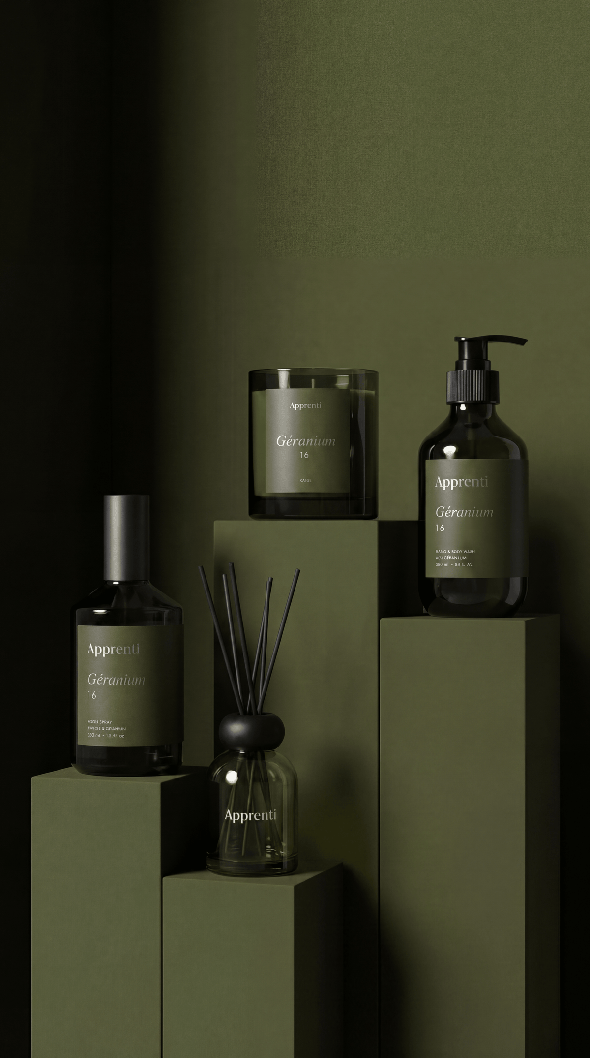 Géranium 16 Room Spray - Apprenti