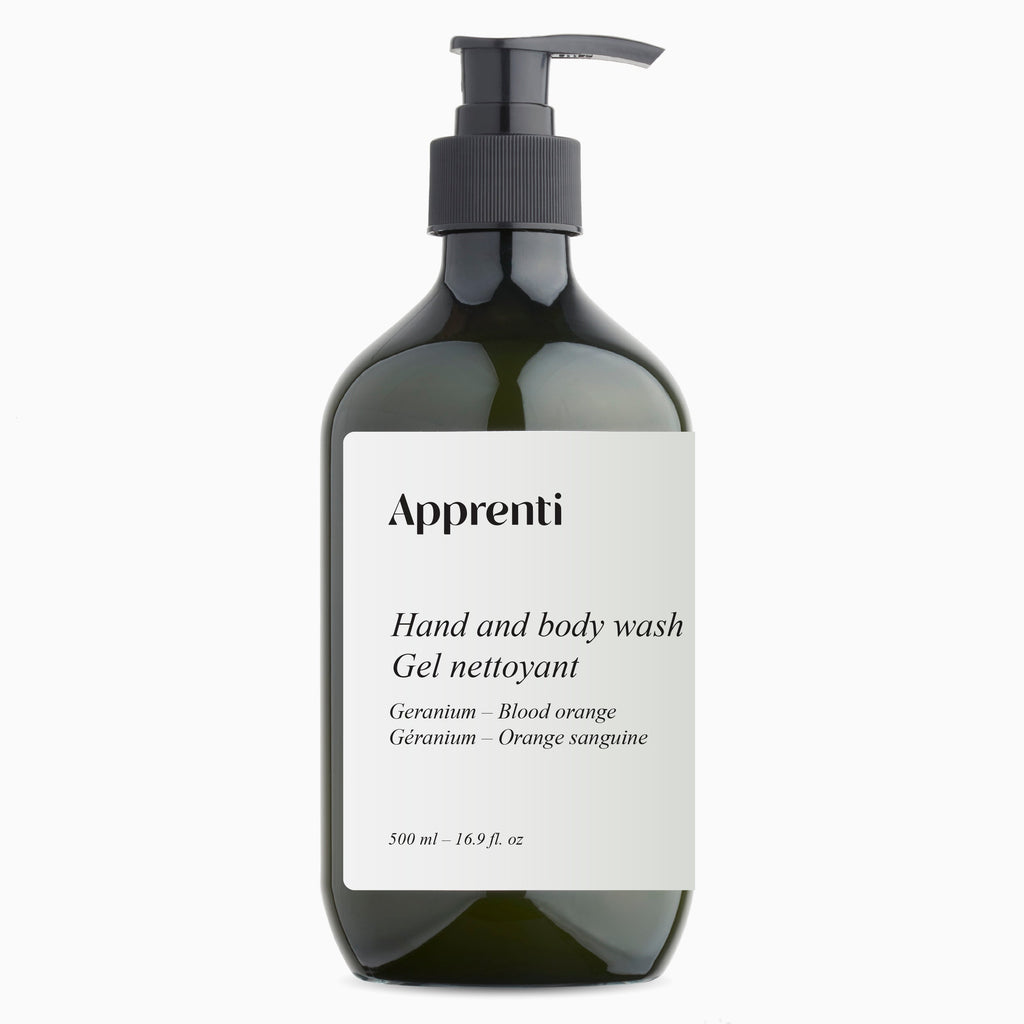 Geranium & Blood Orange Hand and Body Wash - Apprenti