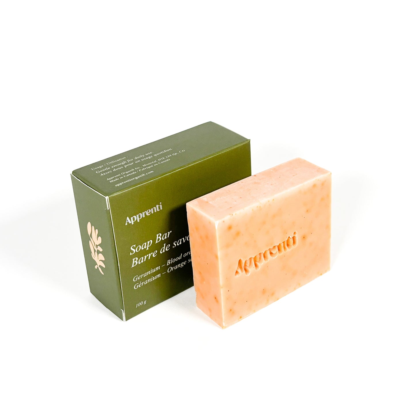 Geranium & Blood Orange Soap - Apprenti