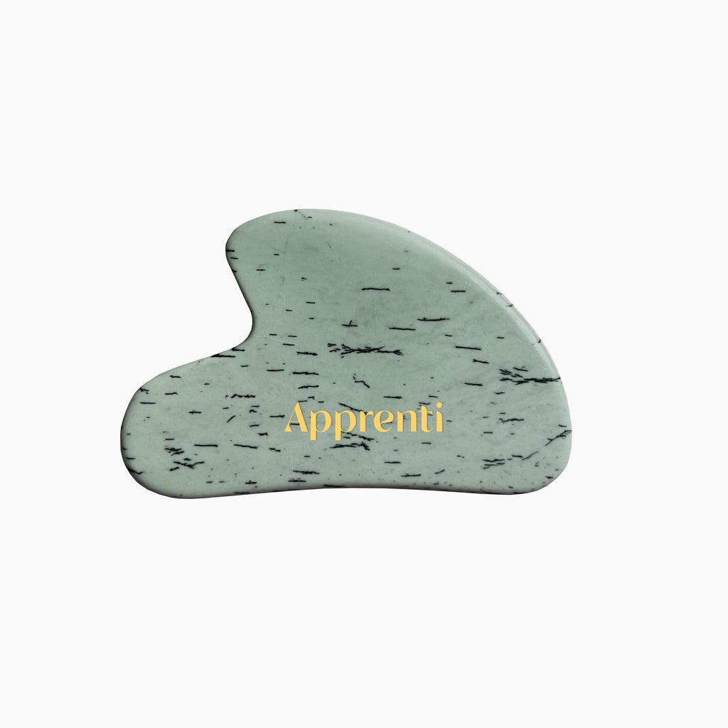 Natural Stone Gua Sha – Aventurine Jade - Apprenti