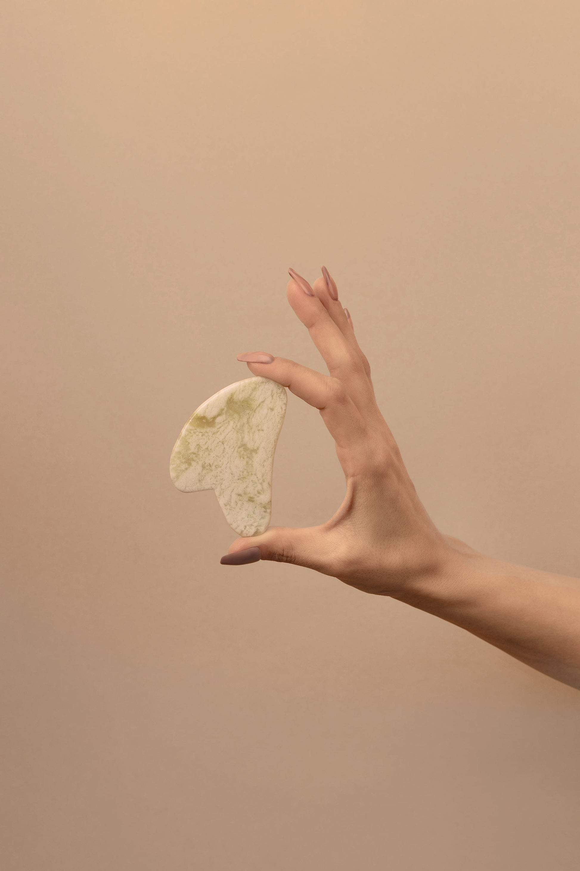 Natural Stone Gua Sha – Serpentine Jade - Apprenti