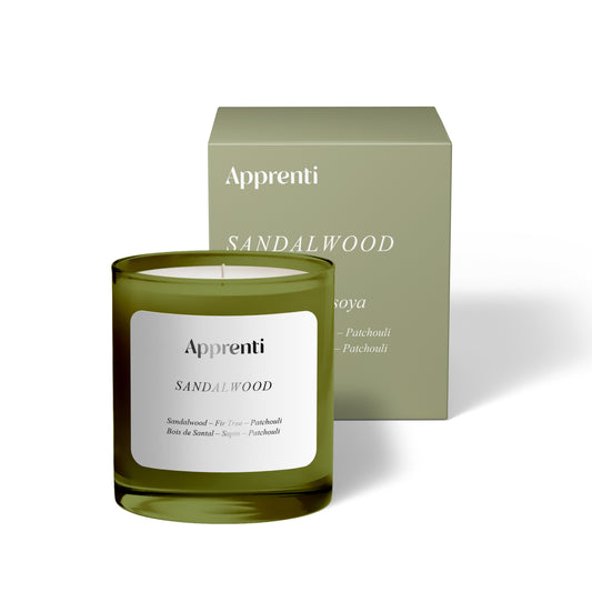 Sandalwood Candle - Apprenti